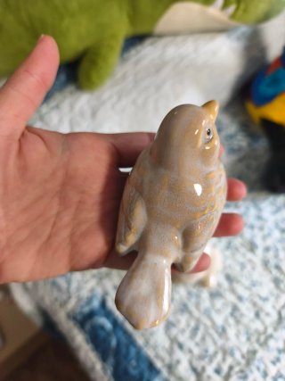 Lote figuras decorativas pájaros