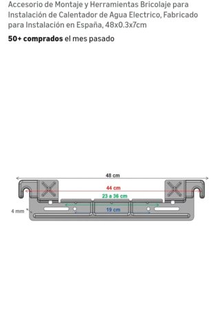 Soporte Universal Ariston InstaFix
