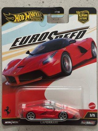 Hot Wheels Laferrari Premium Euro Speed FPY86