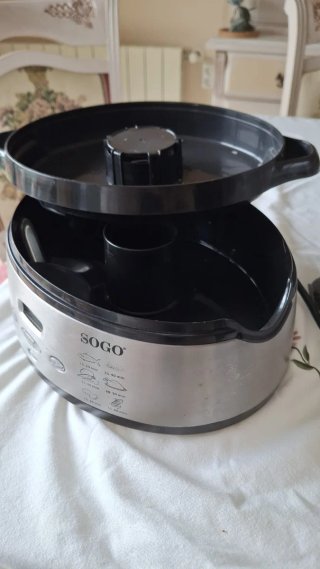 Vaporera Eléctrica SOGO 3 Niveles
