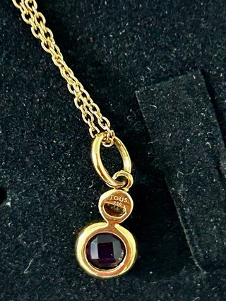 Tous Collar oro, amatista y diamantes