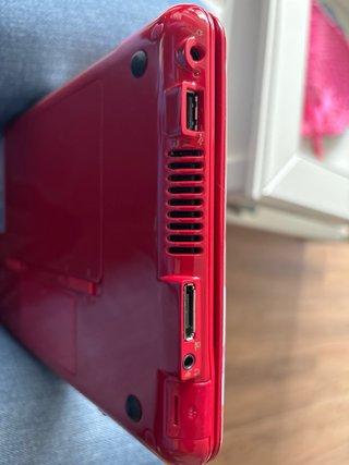 Mini portátil HP Mini 1000 Rojo