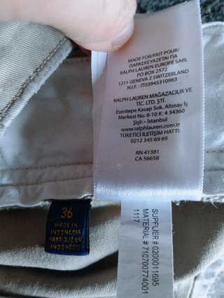 Vintage POLO RALPH LAUREN Khaki Expedition Repaire