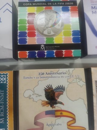 Lote 8 monedas 10€ de Plata de España