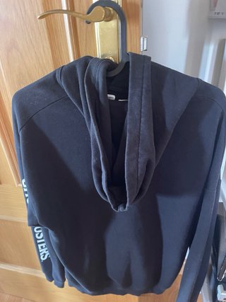 Sudadera Negra Cazafantasmas Logo Fantasma