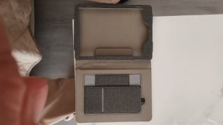 Funda gris para e-reader 7 pulgadas