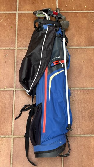 Palos de Golf, bolsas, fundas, pelotas