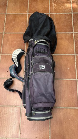 Palos de Golf, bolsas, fundas, pelotas