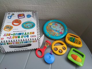Set de instrumentos musicales para bebé