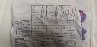 Protecciones Patines Oxelo Niños (Decathlon)