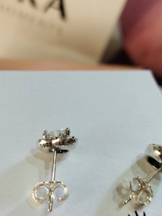 Pendientes Pandora Corazón Brillantes