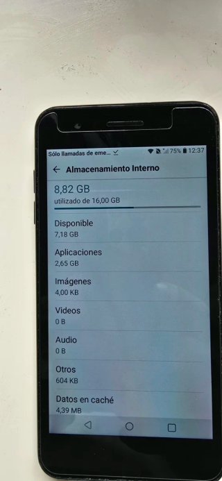 LG K9 2gb ram 16GB almacenamiento