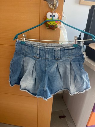 Falda pantalón vaquera