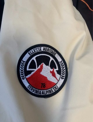 Chaqueta Ellesse Esquí Nueva Beige/Negra