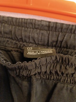 Nike Pantalón Corto Cargo Negro Talla S
