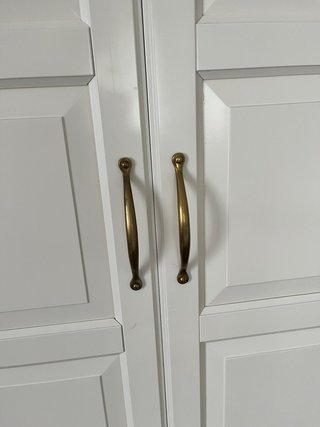 Puertas de armario TYSSEDAL Ikea blancas