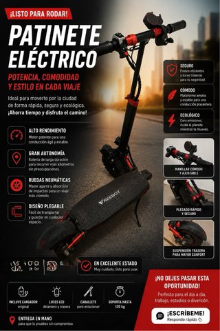 Patinete Eléctrico Freeboy J11 Max