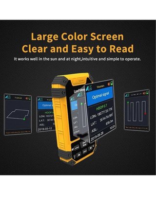 Medidor Topográfico GPS Land Meter Alta Precisión