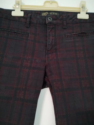 Pantalones Zara Z1975 pitillos mujer.
