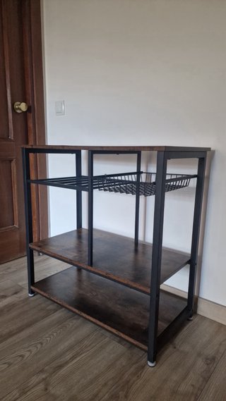 Carrito Cocina Madera y Metal
