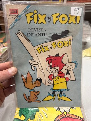 Lote 10 números Fix y Foxi novaro grandes