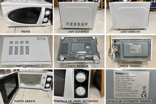 Microondas blanco