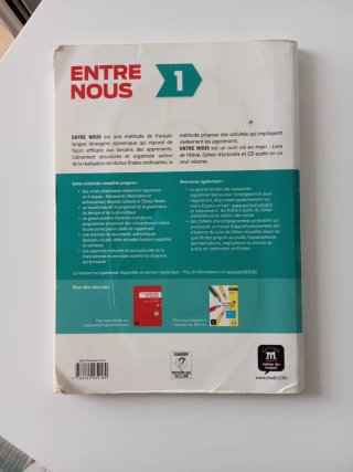 Entre Nous 1 - Livre de L'eleve + CD + Cahier D...