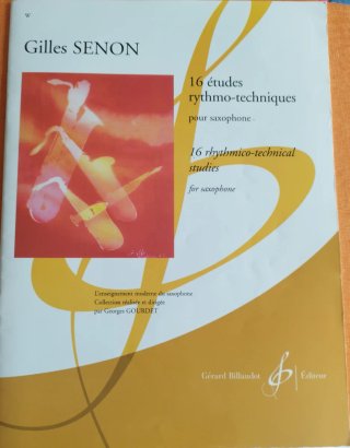Libro de música Gilles SENON - 16 estudios
