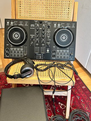 Controlador DJ DDJ-400 + Monitores + Cascos