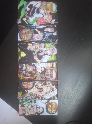 Pack mangas Demon Slayer: 14,16,17,21,22,23