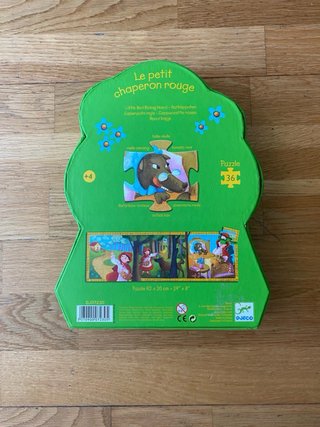 Puzzle Caperucita Roja Djeco 36 piezas