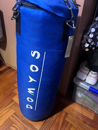 Saco de boxeo Domyos azul
