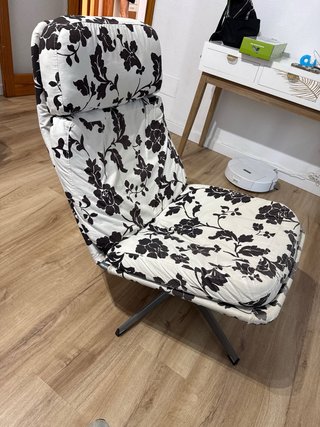 Butaca Ikea  giratoria Lunna floral