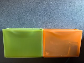 Zapateros Ikea Plástico Verde Naranja