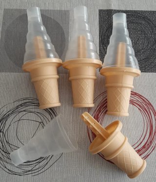 Moldes Helados Individuales Plástico