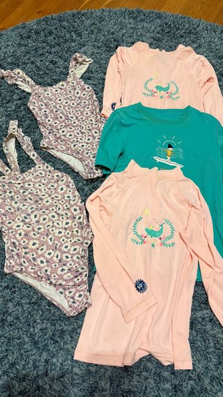 Bañadores y Camisetas Protectoras Niña