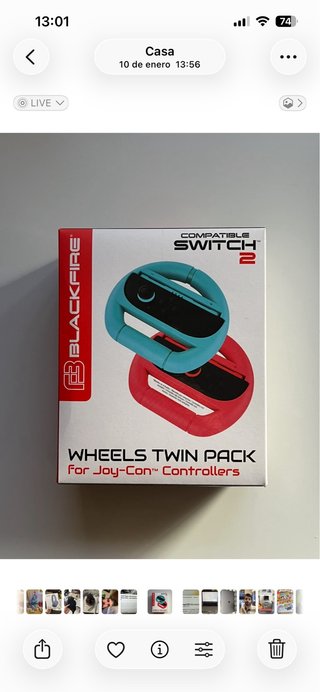 Mandos Volante Switch BLACKFIRE Twin Pack