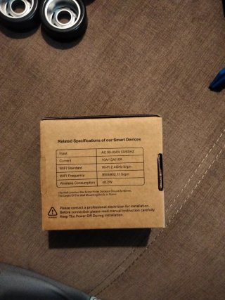Interruptor WiFi BSEED Táctil Nuevo