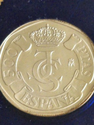 500 Pesetas Pruebas FNMT 2 de Plata