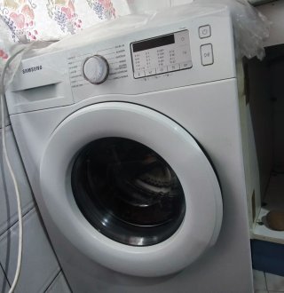 Lavadora Samsung Blanca