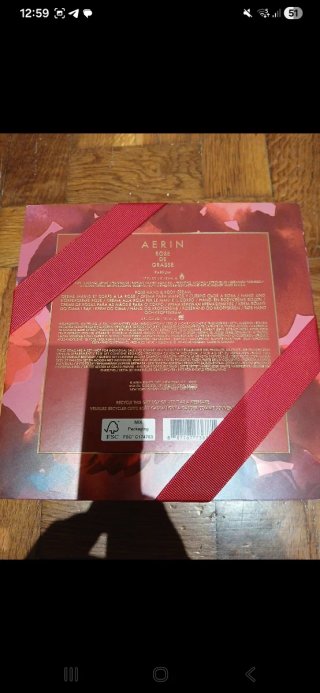 Cofre Perfume y Crema Aerin Rose de Grasse
