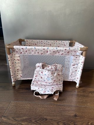 Pack Cochecito, Cuna y Mochila Muñeco Bebé