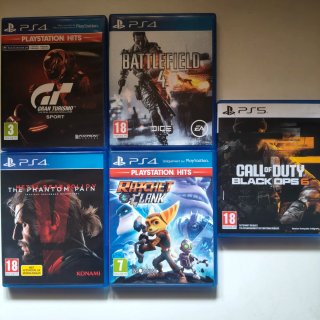 Pack 4 Jogos PS4/PS5