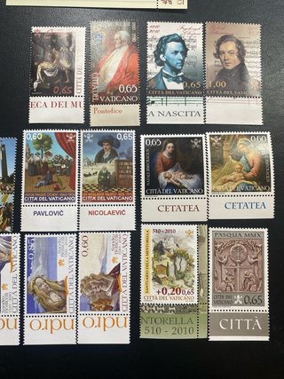 Sellos Vaticano E 2009 2010