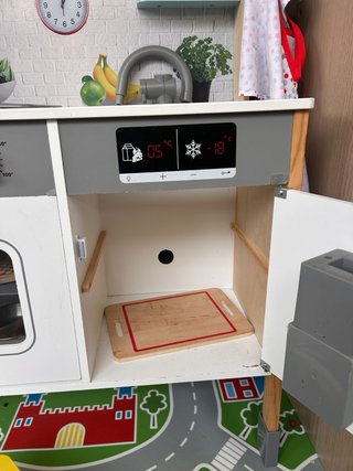Cocina infantil madera + accesorios