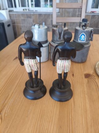 Pareja Esculturas Bronce