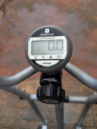 Elíptica Vélo gris y negra