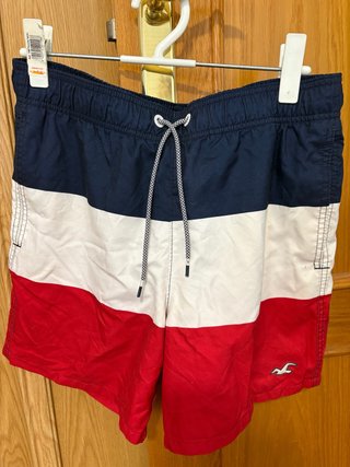 Bañador Hollister Tricolor Talla M