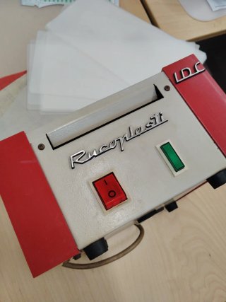 Plastificadora termica documentos y tarjetas peque