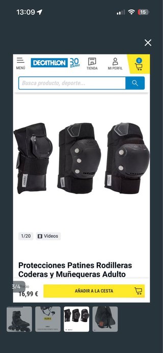 Pack Patines y Protecciones